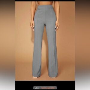 Elegant Gray Women's Pants